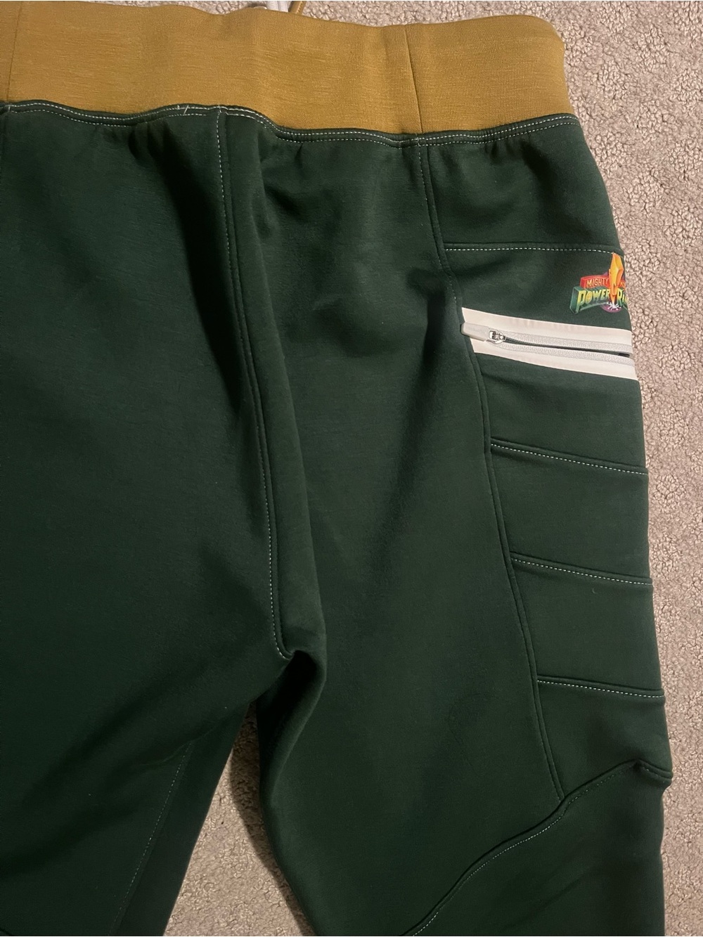 Mighty Morphin Power Rangers Green Ranger Joggers small - Picture 4 of 5